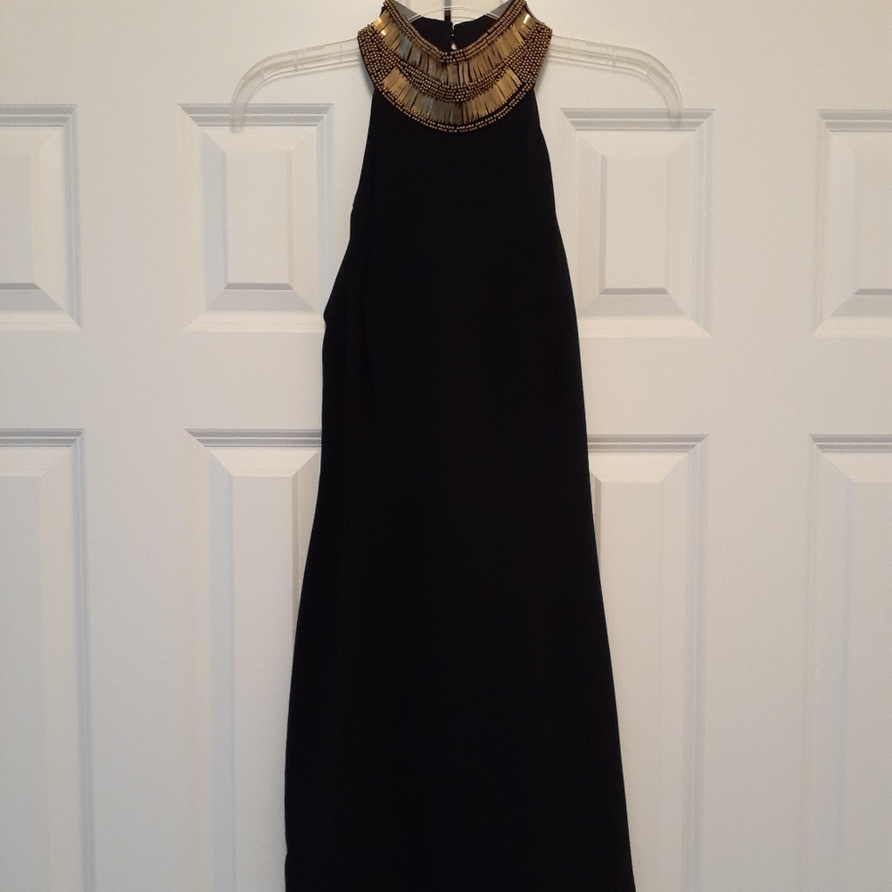 Black cocktail dress